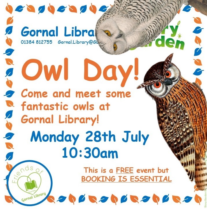 Friends of Gornal Library - Owl Day